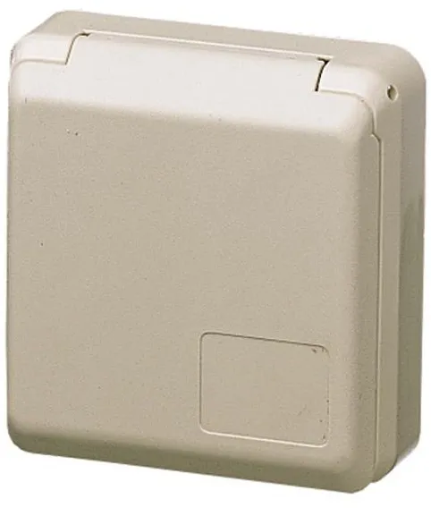 Mennekes CEE stikkontakt påbygging 5-polet 16A 400V IP44 6H 4115